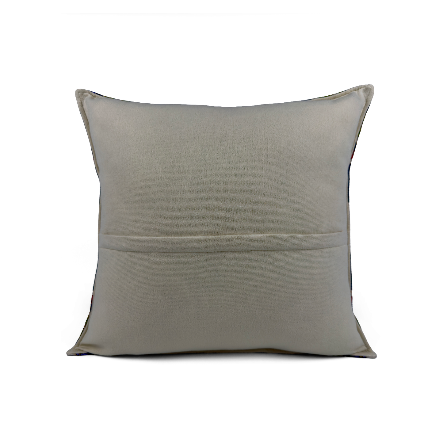 Artisan Heirloom pillow cover | Sapphire Garden | Celestial Mosaic | Ivory Bloom | Ruby Pavilion | Lapis Tulip | Palace Bloom | Emerald Garden | Regal Bloom | Crimson Mosaic | Saffron Rosette | Sapphire Tulip | Verdant Crest | Emerald Courtyard | Amber Garden | Palace Garden | Courtyard Mosaic | Tulip Court | solid off-white back with concealed zipper flap
