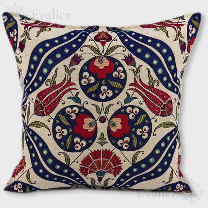 Evailer Palace Bloom pillow cover – product showcase video, Artisan Heirloom gobelin tapestry decorative cushion